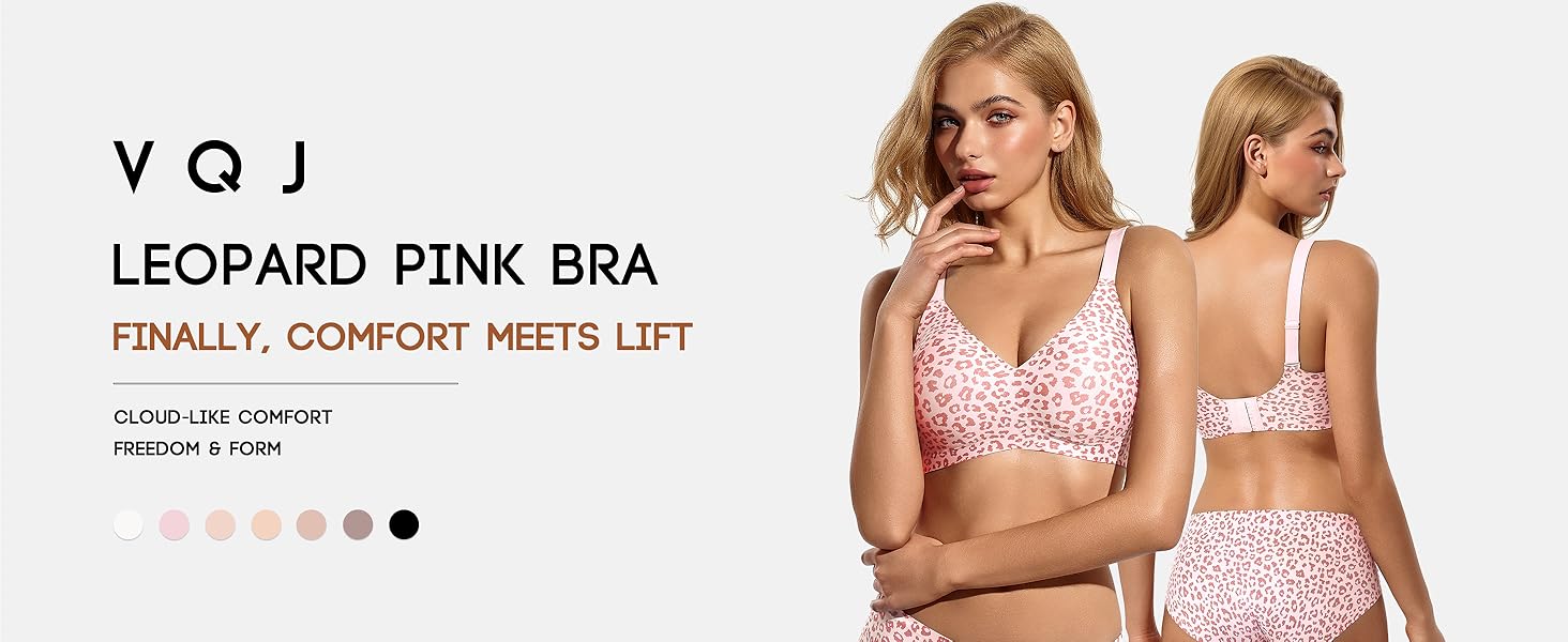 VQJ jelly comfort wireless bra collection — wide lifestyle banner